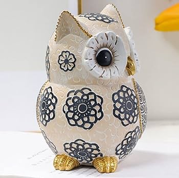 置物　玄関風水　フクロウ大 Amazon.co.jp: 風水 置物 開運 フクロウ 玄関 風水グッズ 財運